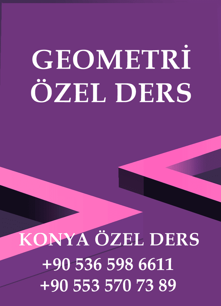 konya GEOMETRİ özel ders